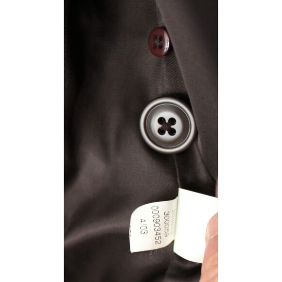 VTG Mens Size XL GAP Brown Suede Leather Jacket 2003 - Picture 7 of 14